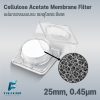 CA Membrane Filter 25mm, 0.45μm