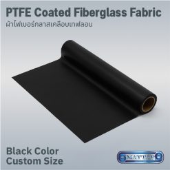 Black PTFE Coated Fiberglass Fabric
