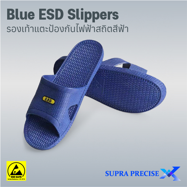 Blue ESD Slippers