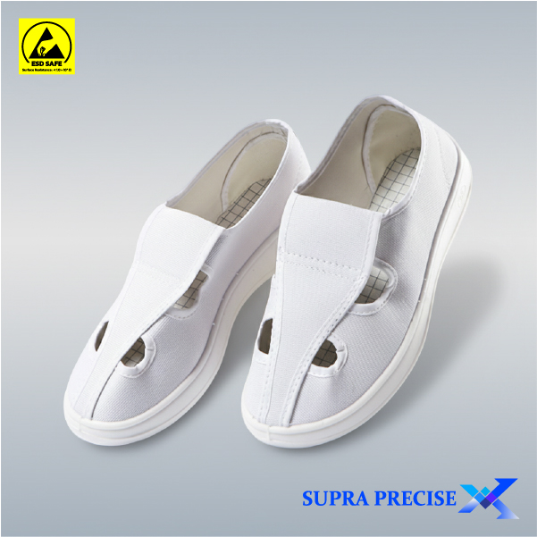ESD Shoe Canvas Four Hole Shoes-2