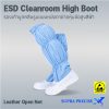 ESD Cleanroom High Boot Leather Open Net-3