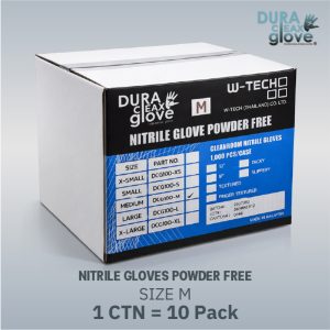 Ctn M-Nitrile Gloves Powder Free