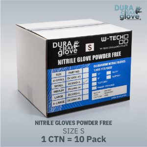 Ctn S-Nitrile Gloves Powder Free