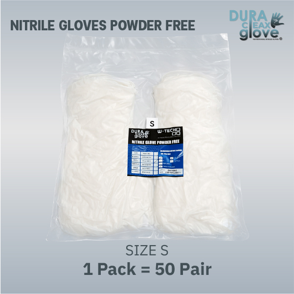 Pack S-Nitrile Gloves Powder Free