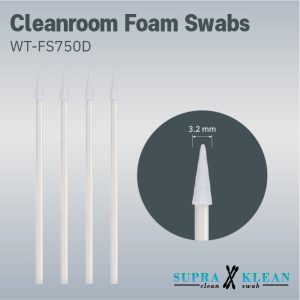 10-Cleanroom Foam Swabs WT-FS750D