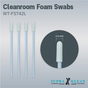4-Cleanroom Foam Swabs WT-FS742L