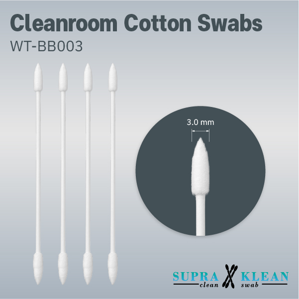 5-Cleanroom Cotton Swabs WT-BB003-100 5-Cleanroom Cotton Swabs WT-BB003-100