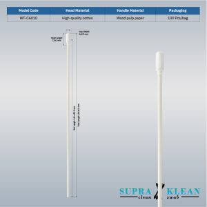 8-Cleanroom Cotton Swabs WT-CA010-1-100
