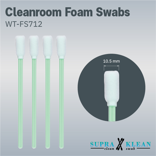 18-Cleanroom Foam Swabs WT-FS712 18-Cleanroom Foam Swabs WT-FS712
