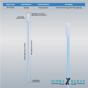 22-Cleanroom Foam Swabs WT-FS740L-1
