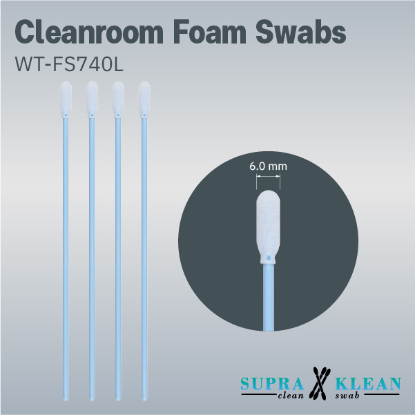 22-Cleanroom Foam Swabs WT-FS740L 22-Cleanroom Foam Swabs WT-FS740L