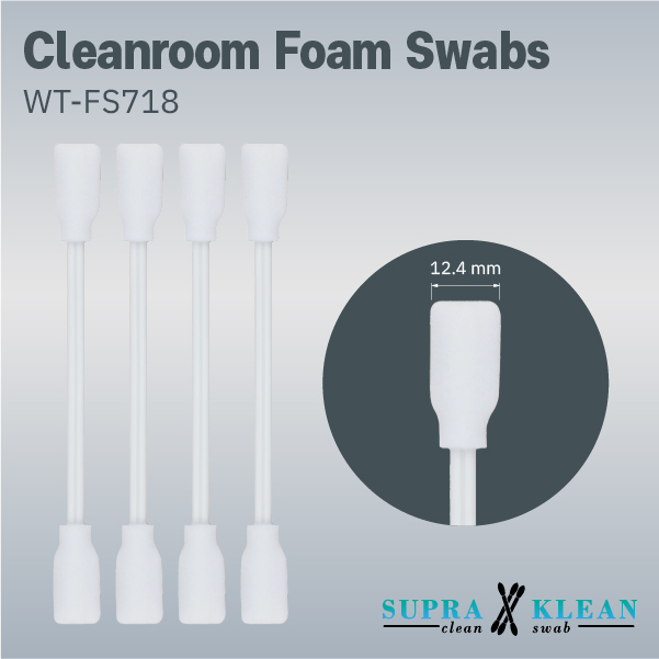 23-Cleanroom Foam Swabs WT-FS718 23-Cleanroom Foam Swabs WT-FS718