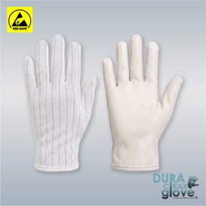 ESD Carbon Stripe PU Coated Glove-2 ESD Carbon Stripe PU Coated Glove-2