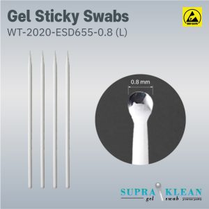 Gel Sticky Swabs WT-2020-ESD655-0.8(L)-1-100