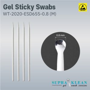Gel Sticky Swabs WT-2020-ESD655-0.8(M)-1-100