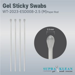 Gel Sticky Swabs WT-2023-ESD008-2.5 (M)(Paper Rod)-1-100
